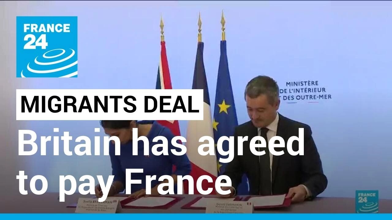 France-UK migrants deal: Britain has agreed to pay France 72 million euros &bull; FRANCE 24 English