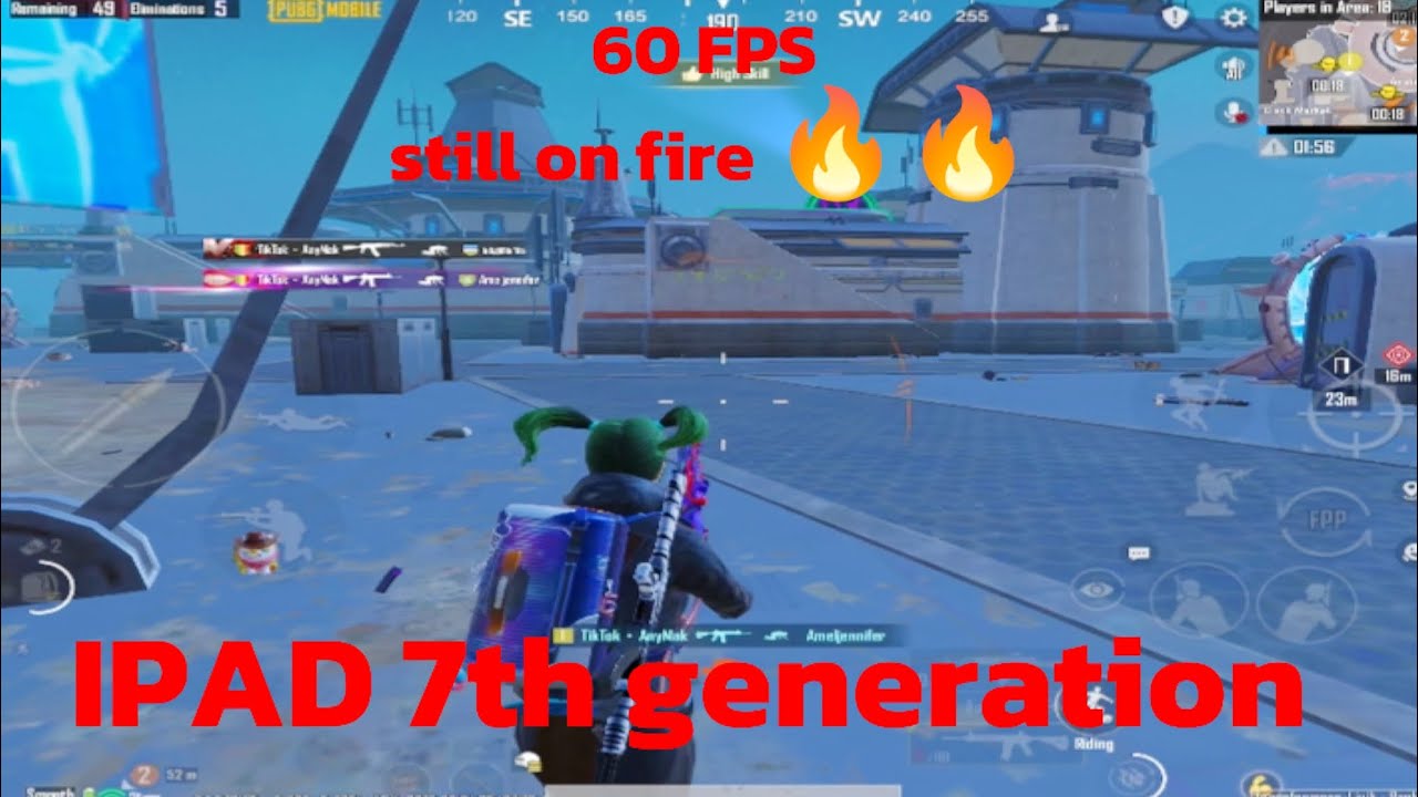 IPAD 7th generation 32 GB PUBG Mobile Smooth + 60FPS 