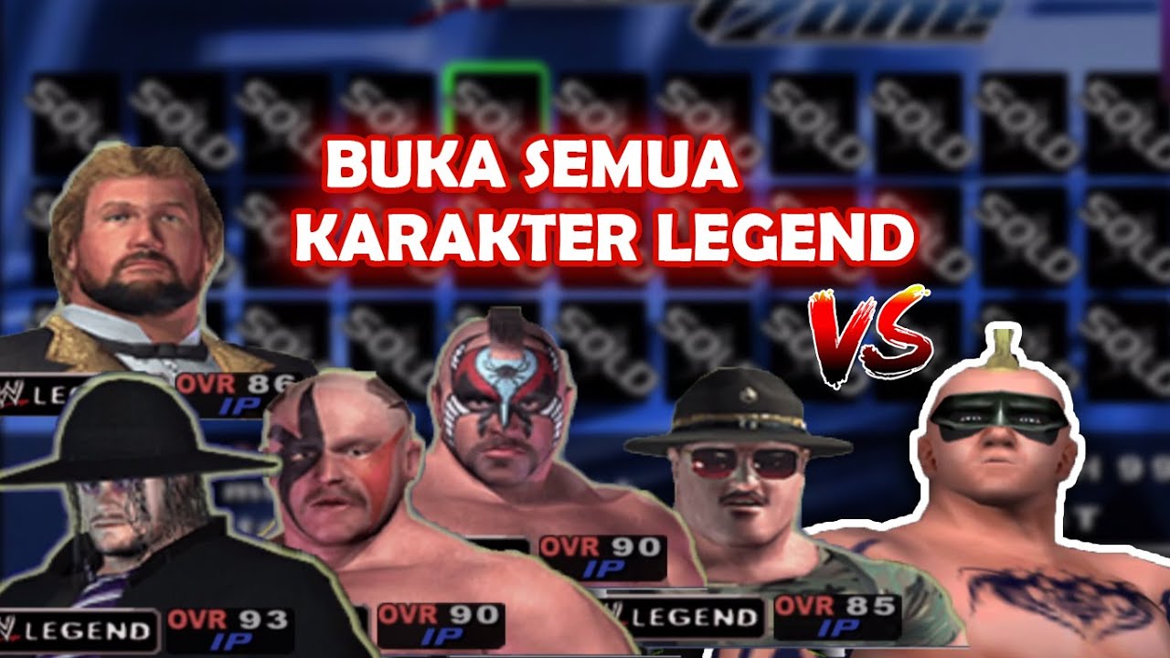 Buka SEMUA KARAKTER di Smackdown Pain, Rematch UCUP Vs Undertaker - Smackdown Pain PS2