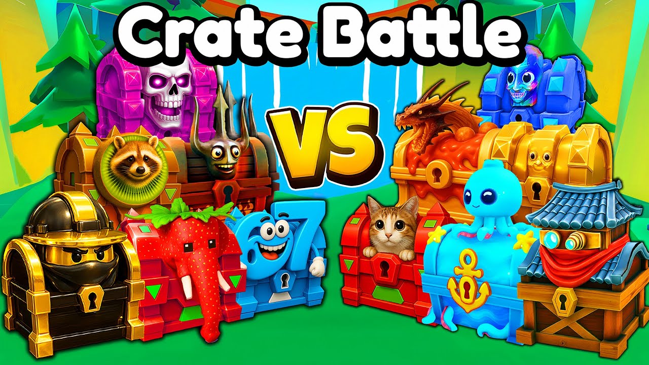 EVERY CRATE Battle in Brainrot Evolution!