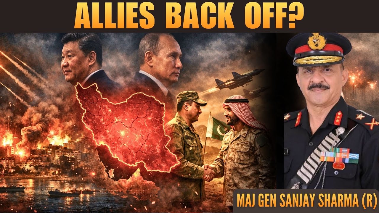 Iran Isolated? Hezbollah Hit, Pak-Saudi Move, China-Russia Step Back &bull; Maj Gen Sanjay Sharma