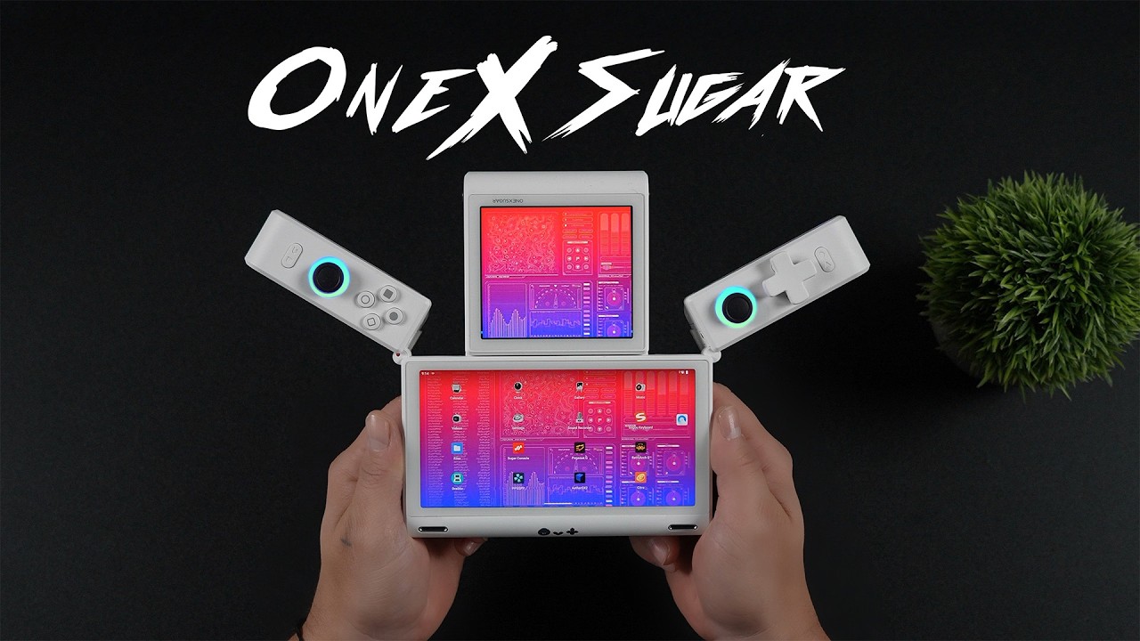 Craziest Dual Screen Handheld We’ve Ever Seen! ONEXSUGAR Hands On
