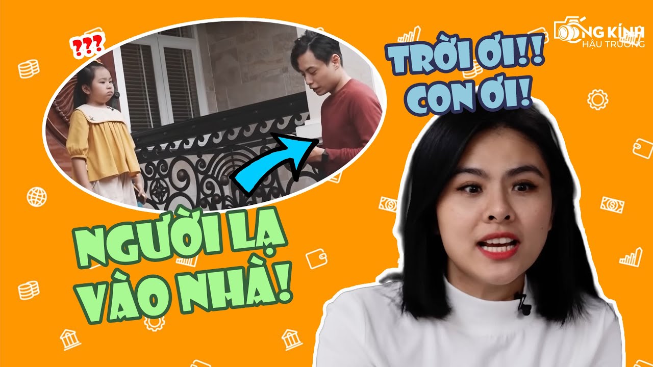 Vân Trang HỐT HOẢNG khi thấy người lạ 