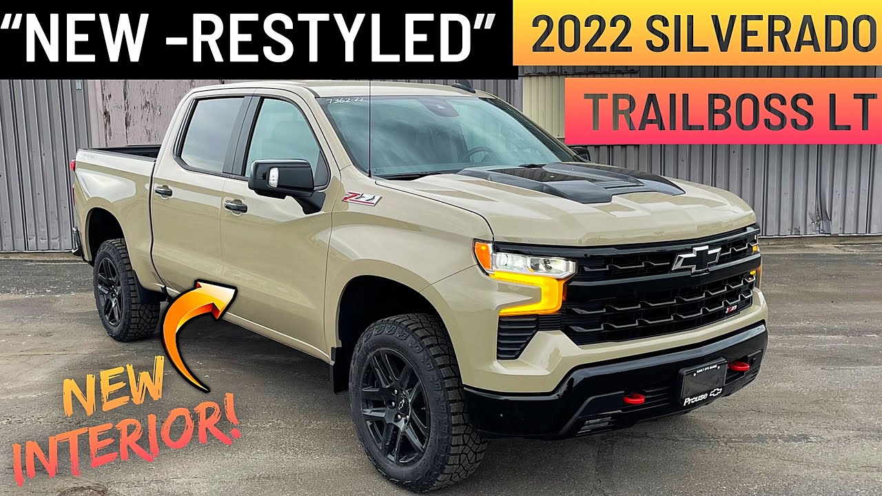 FIRST LOOK at the REFRESHED 2022 Chevrolet Silverado TrailBoss LT!