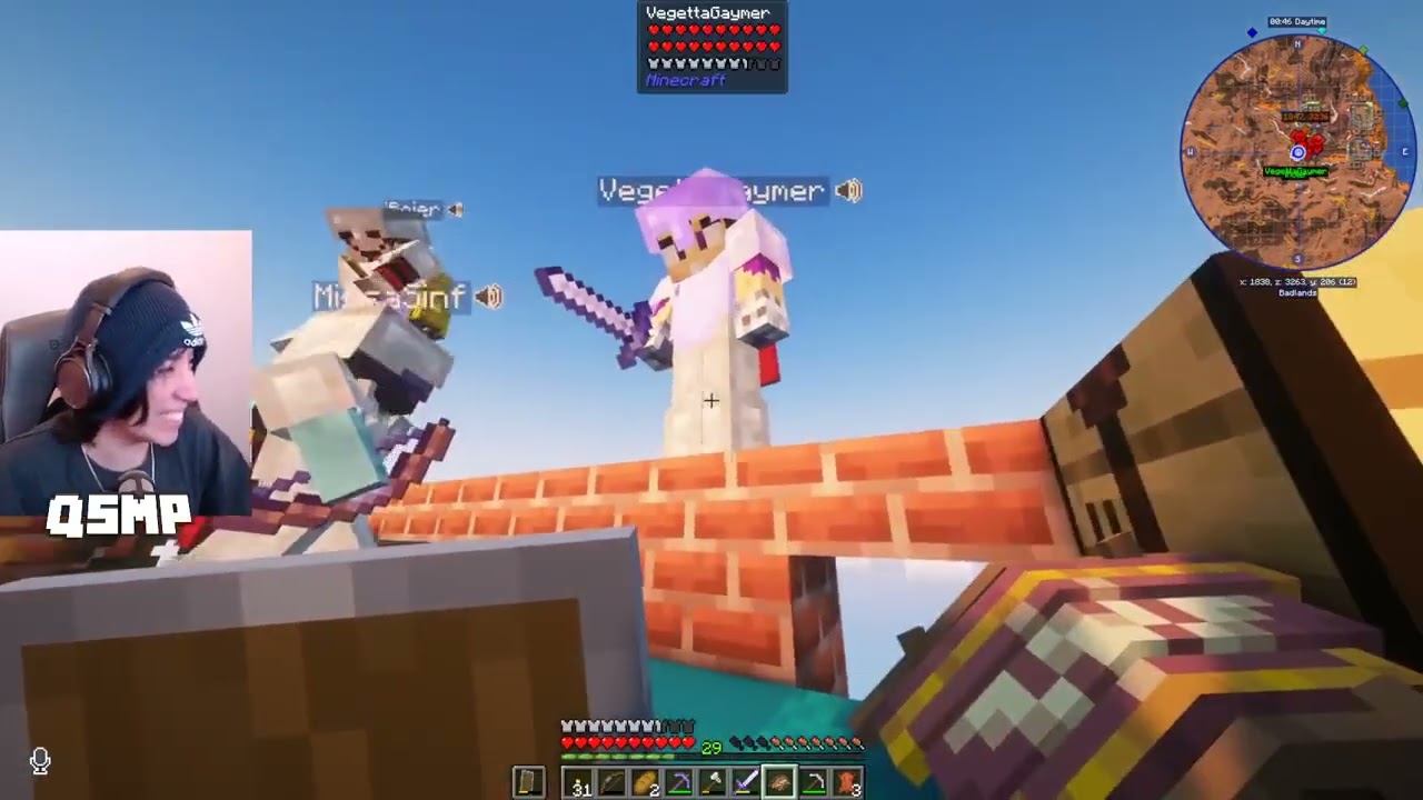 Vegetta777 a Quackity: 