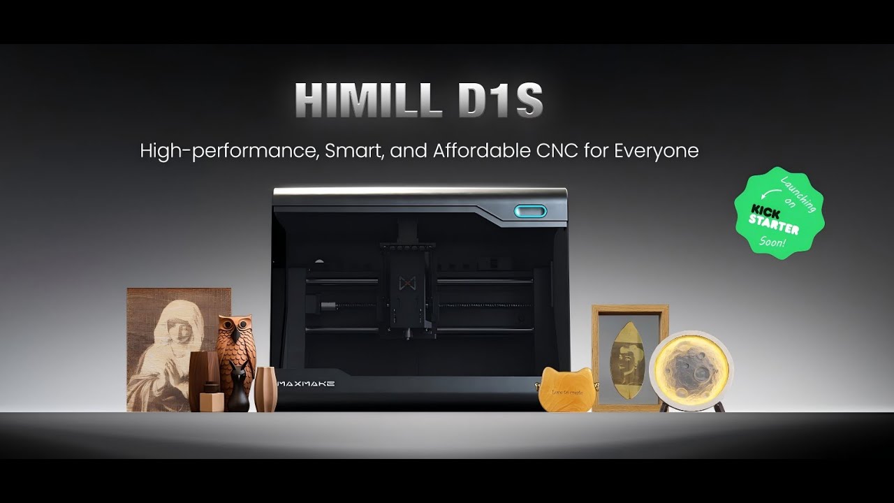 HiMill D1/D1S&mdash;the high-performance, smart, and affordable CNC