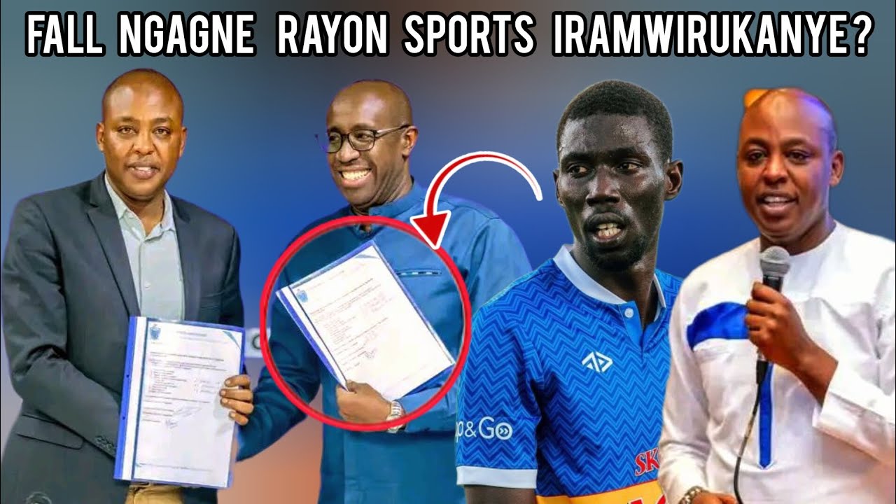 Rayon sports yihanije Fall Ngagne Aka kanya zandani Muri Rayon sports 💙 Basubiye Mubitabo Birukana 