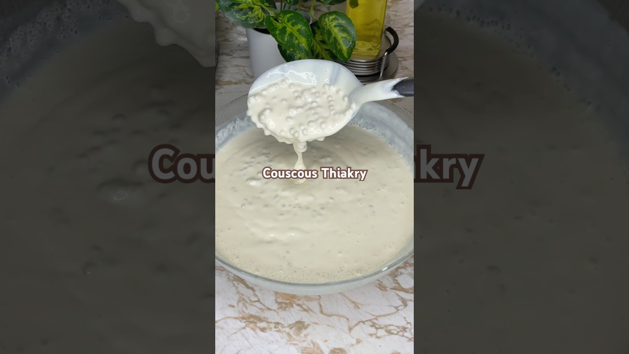 Couscous Thiakry #shortsvideo #foodie #ghanafoodblogger #food #senegambia #degue #fypviral
