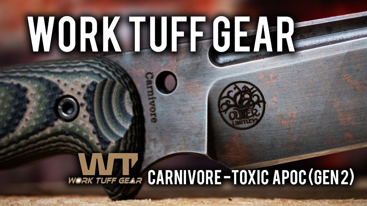 A FANTASTIC KNIFE BY WORK TUFF GEAR | THE CARNIVORE GEN 2 | FULL REVIEW & DEMONSTRATION