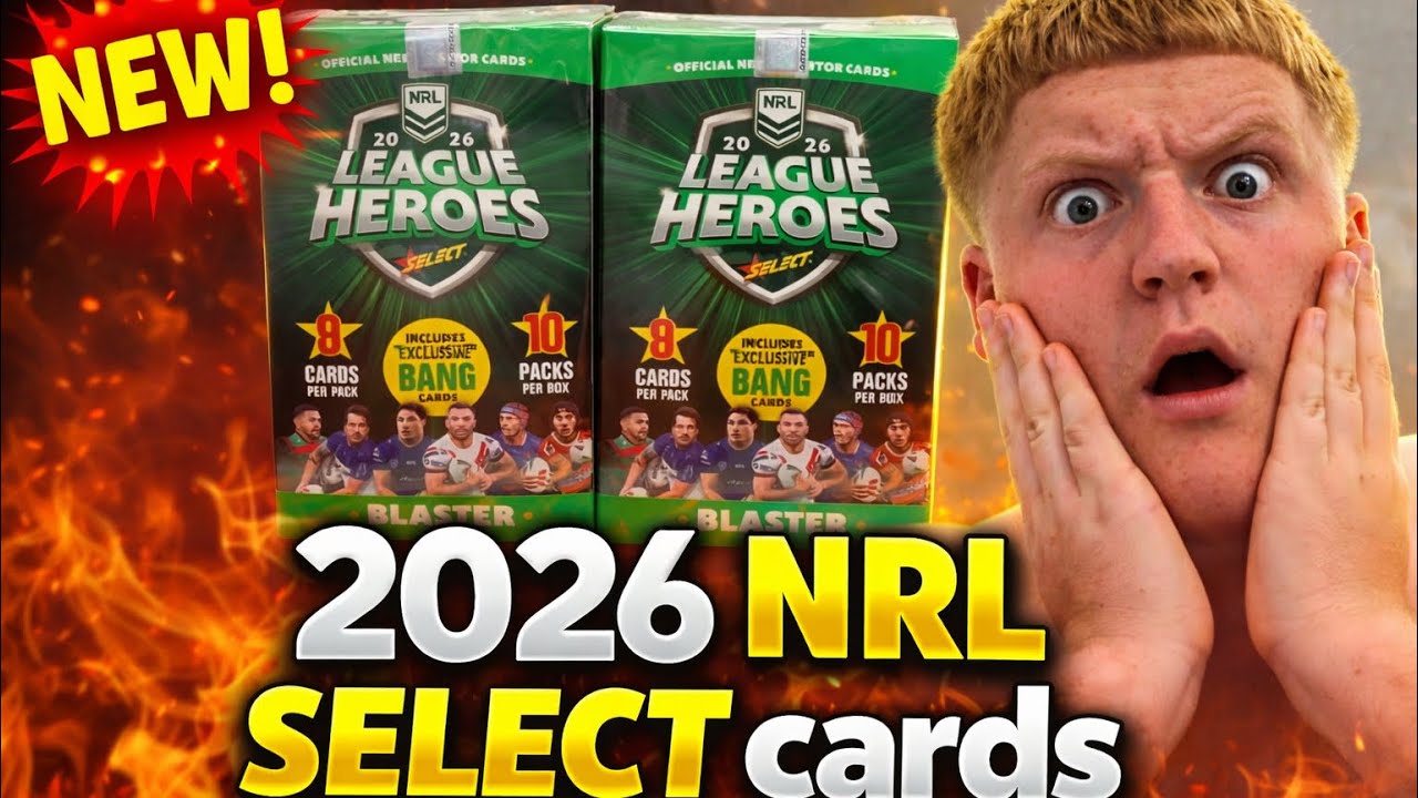 NEW 2026 NRL Select trading Cards