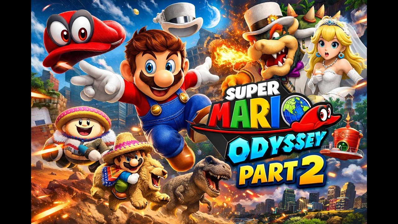 Super Mario Odyssey Part 2 – Things Start Getting Wild