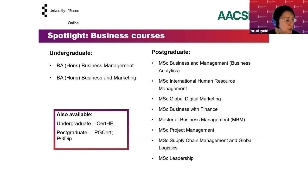 Introduction to the University of Essex Online