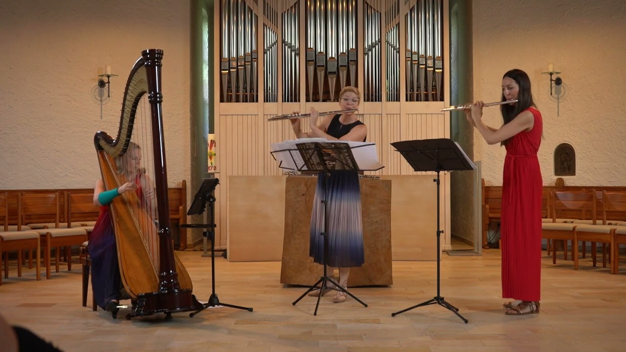 Gary Schocker: Easy Going - Trio Tinnabuli (2 flutes & harp)