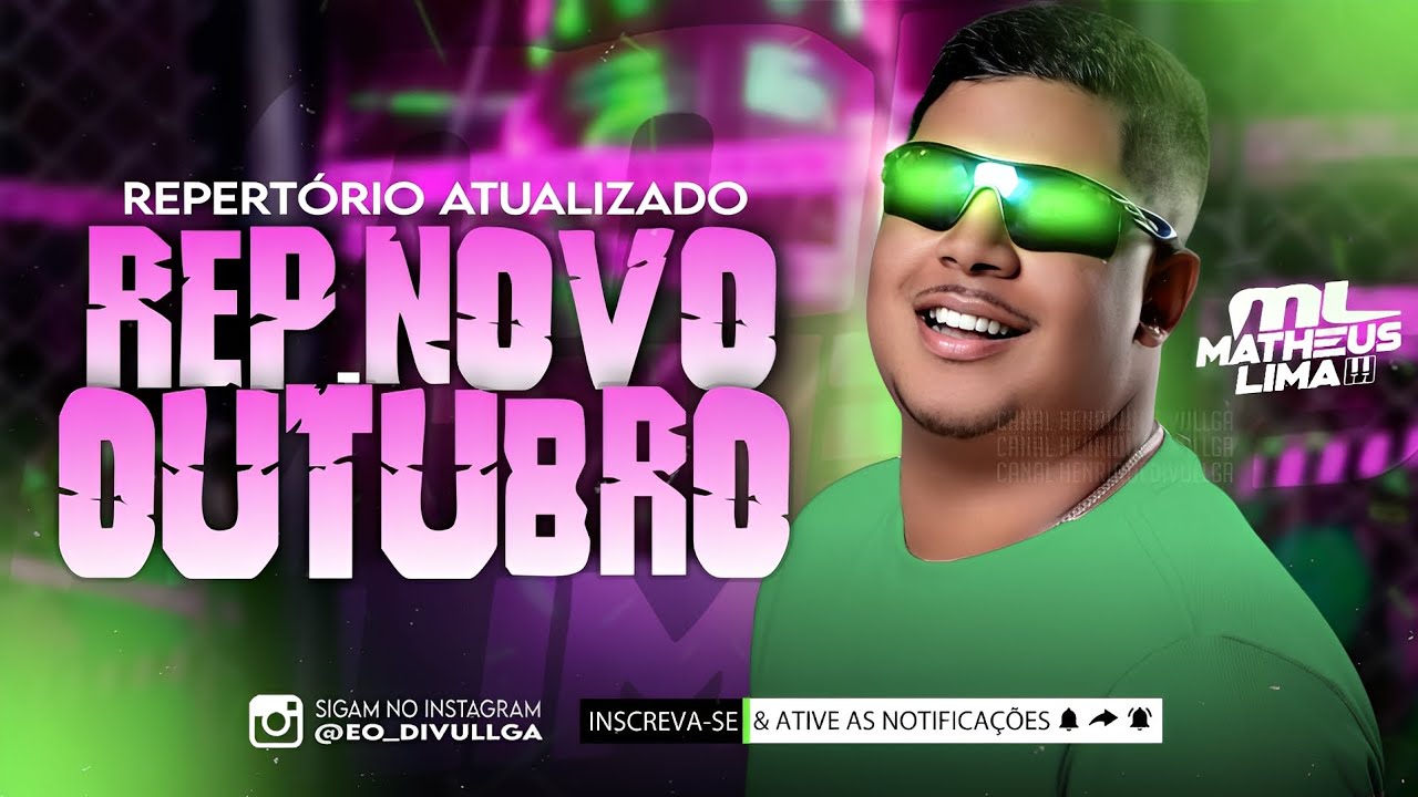 MATHEUS LIMA OUTUBRO 2025 - 5 MÚSICAS NOVAS (REPERTÓRIO NOVO) CD AO VIVO 