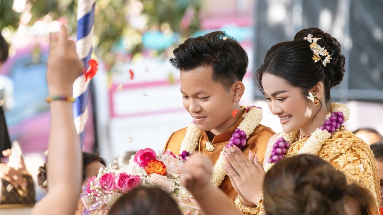 សិរីសួស្ដីអាពាហ៍ពិពាហ៍ កូនប្រុសឆានបញ្ញានិងកូនស្រីសយស្រីពៅ​ ( Full VIDEO)