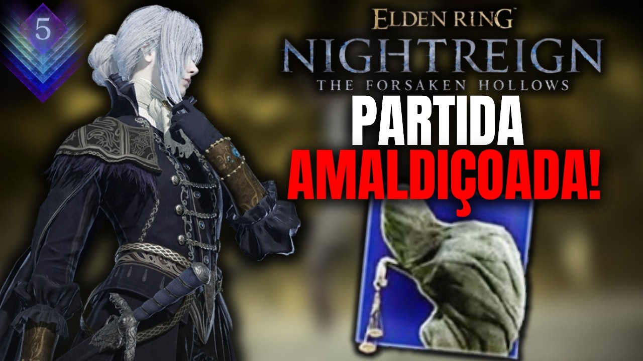 Essa Partida foi completamente AMALDIÇOADA! - Elden Ring Nightreign The Forksaken Hollows (Depth 5)