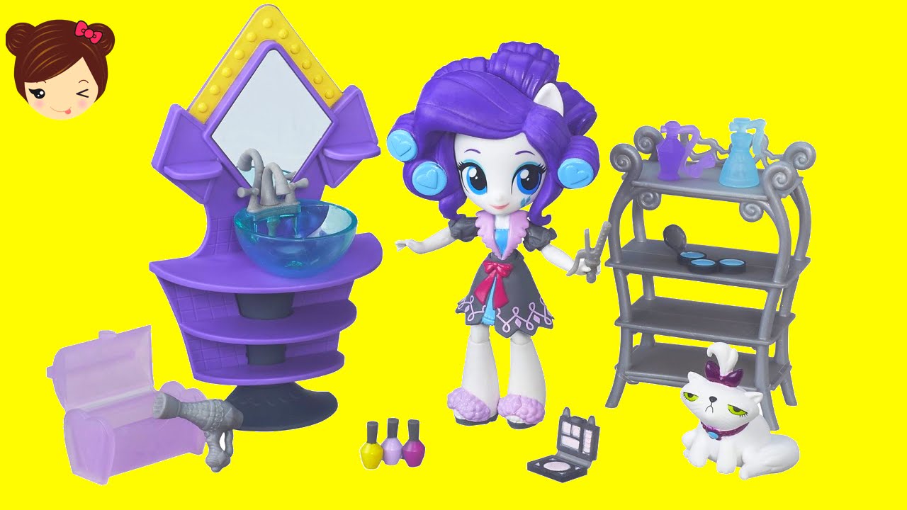 My Little Pony Equestria Minis -  RarityJuego de Pijamada - MLP Juguetes
