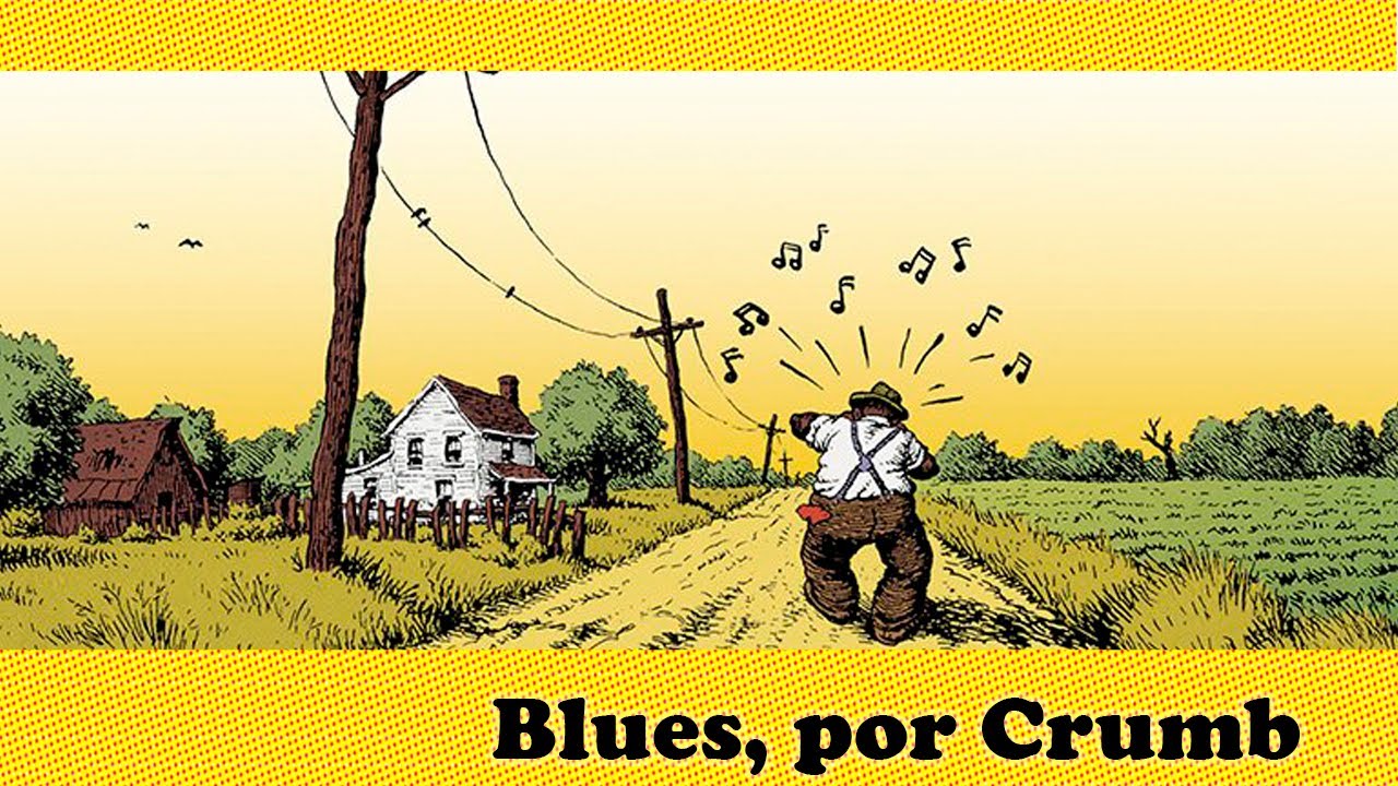 KitineteHQ 467 - Blues, Por Robert Crumb
