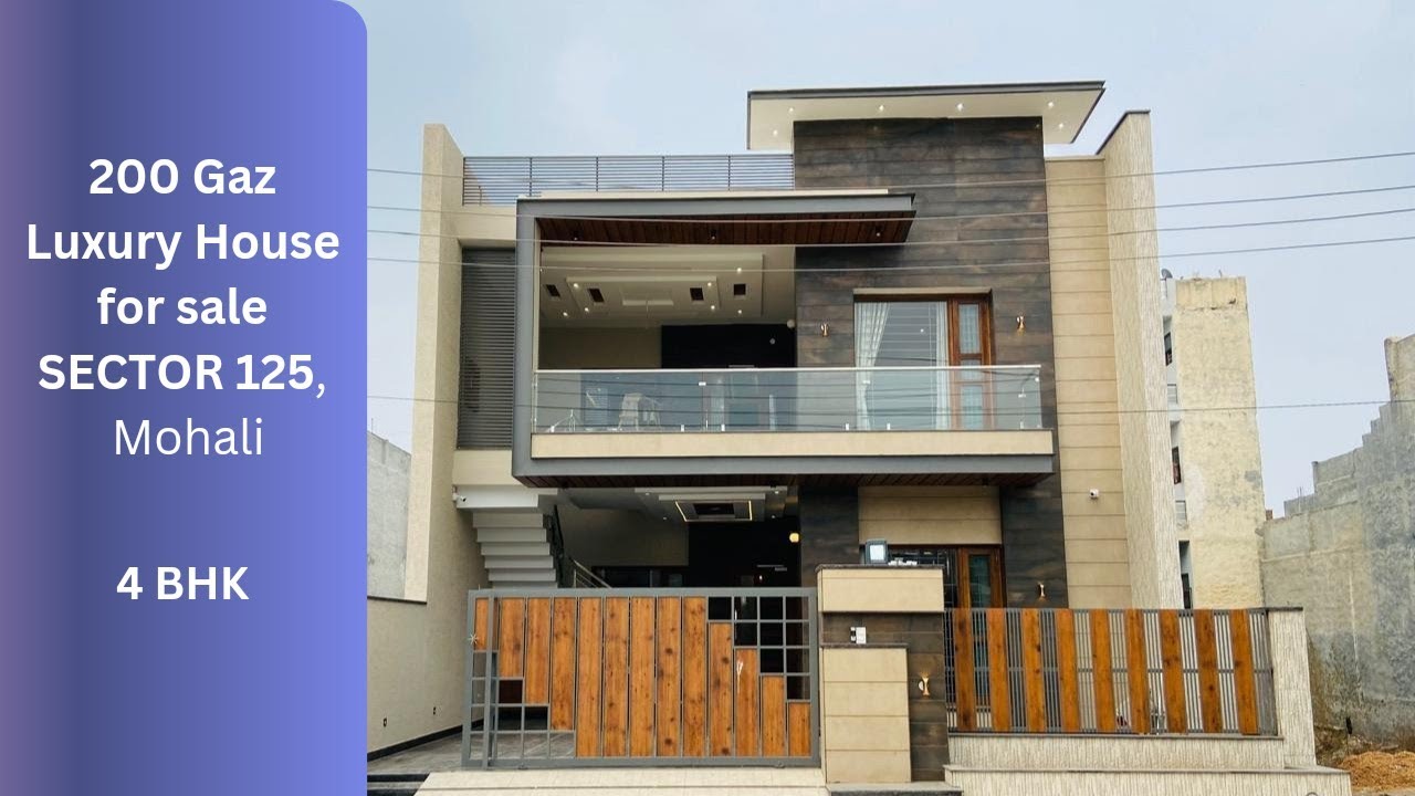 200 Gaj kothi sunny enclave for sale / Sector 125 Mohali / Luxurious and best in interior #property