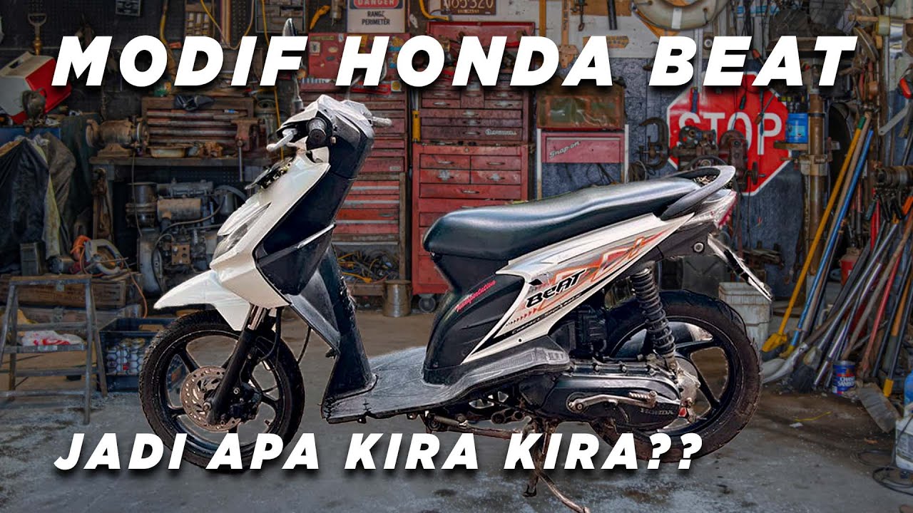 Honda beat matic jadi Streetcub SENGGOL DONG!!