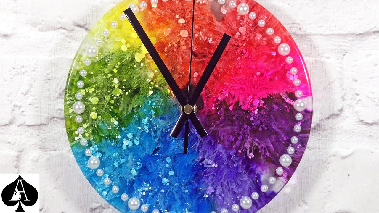 Alcohol Inks in Epoxy Resin - The Ultimate Guide to Timing plus GIANT 8