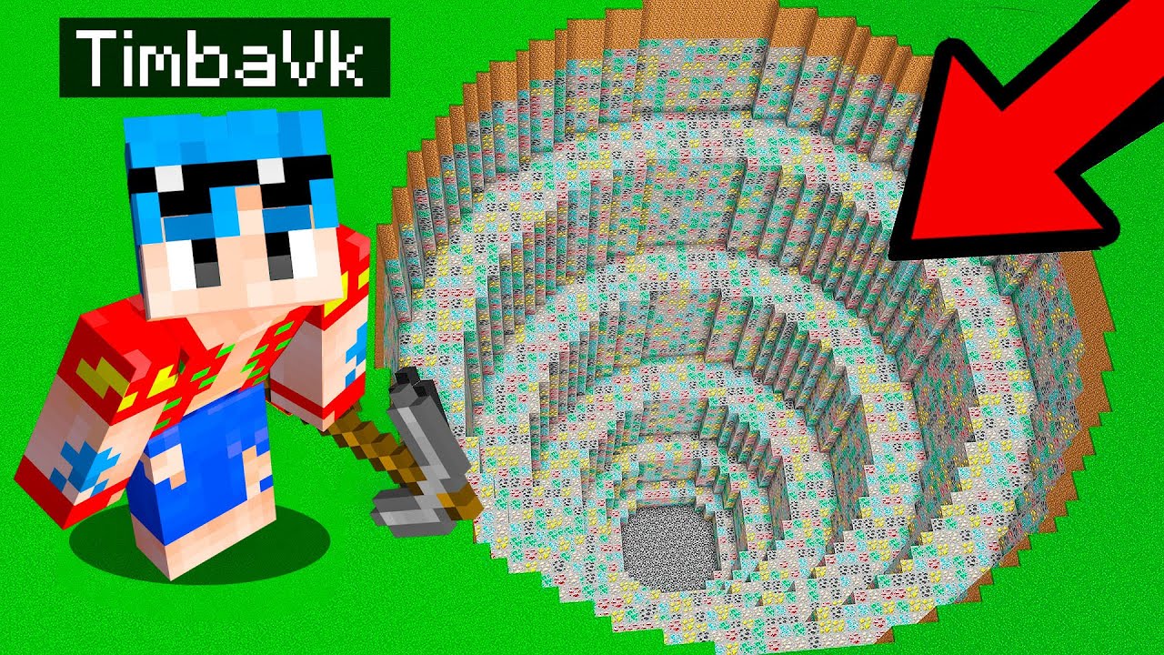 &iexcl;Encontr&eacute; una MINA con TODOS los MINERALES de MINECRAFT! 😱 Los COMPAS