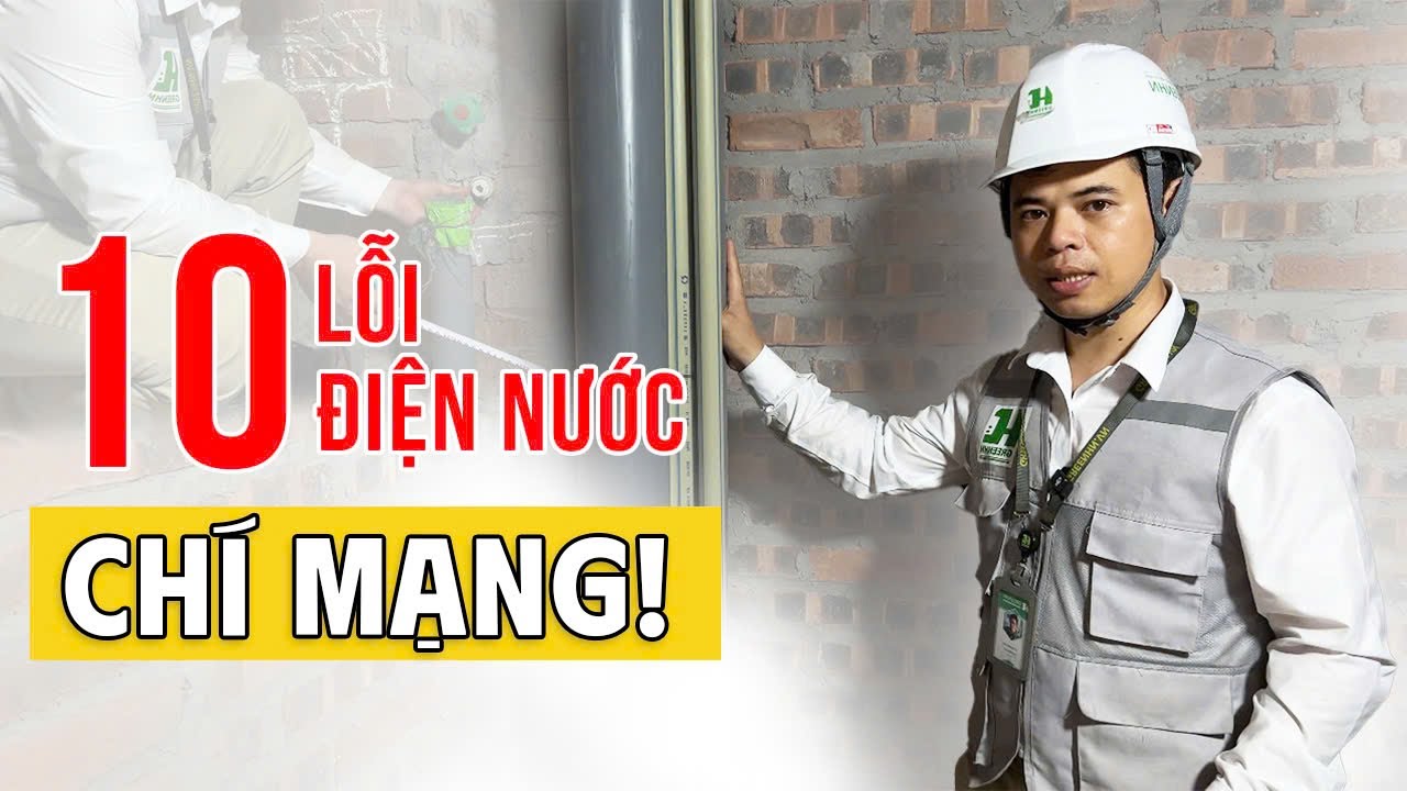 Nghiệm Thu Điện Nước Nhà Phố: 10 Lỗi Thường Gặp & Cách Tránh