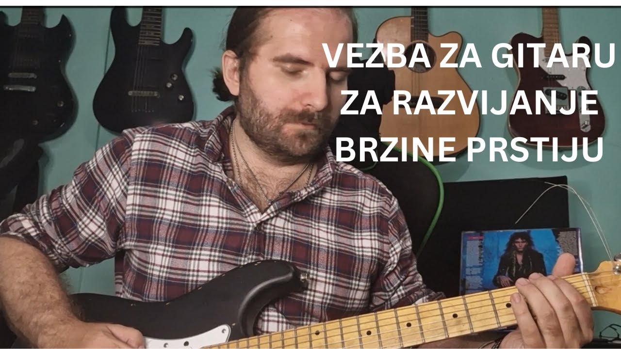 Svirajte Ovu Vežbu Da Duplirate Brzinu Prstiju(Legato) - Vežba Za Gitaru - ( Tehnika 03 )