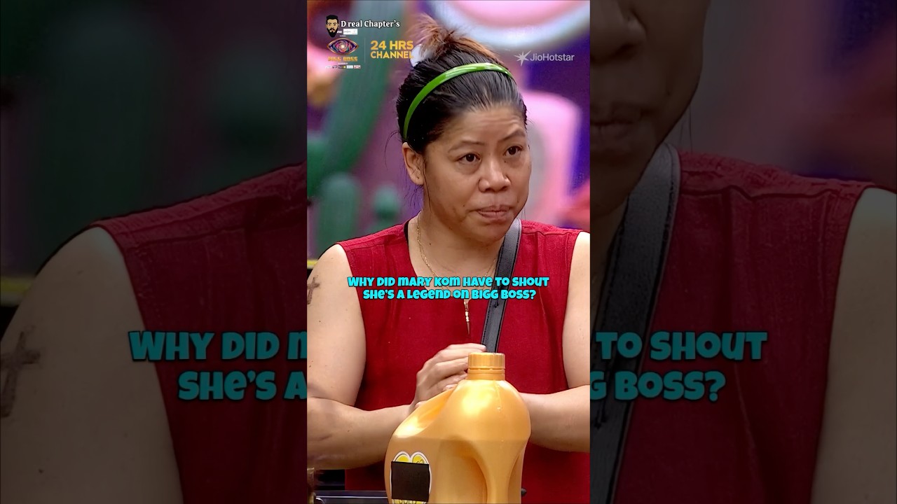 Bigg Boss 20: Why Did Mary Kom Need To Prove She&rsquo;s A Legend? 👀 #biggboss #marykom