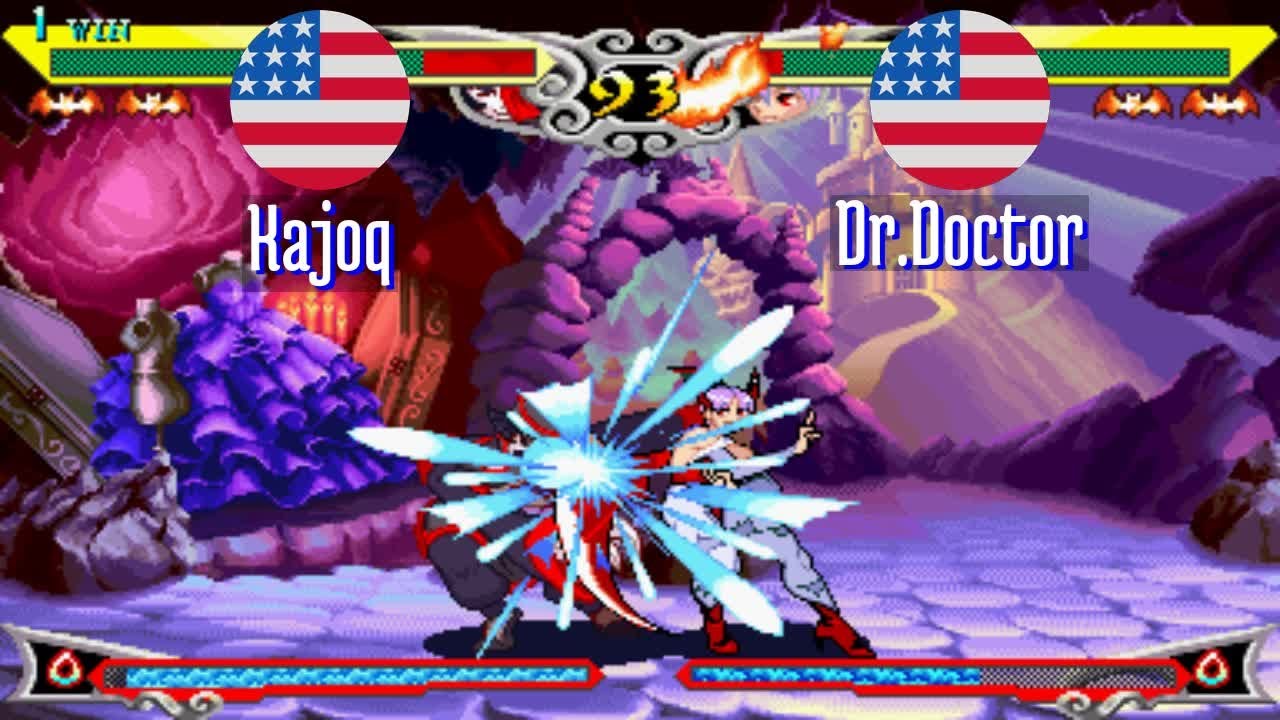 FT5 @vsavj: Kajoq (US) vs Dr.Doctor (US) [Vampire Savior vsav Fightcade] Jan 6