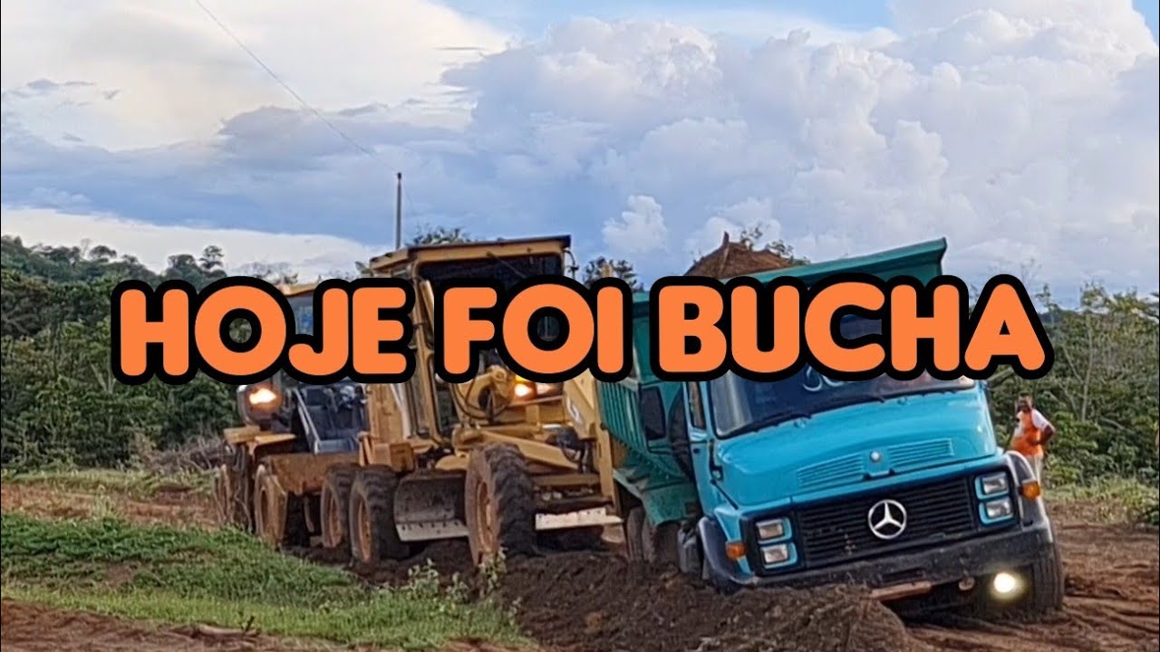 Hoje, deu trabalho DEMAAAIIIS / Motoniveladora Caterpillar 120K grader niveleuse motoconformadora