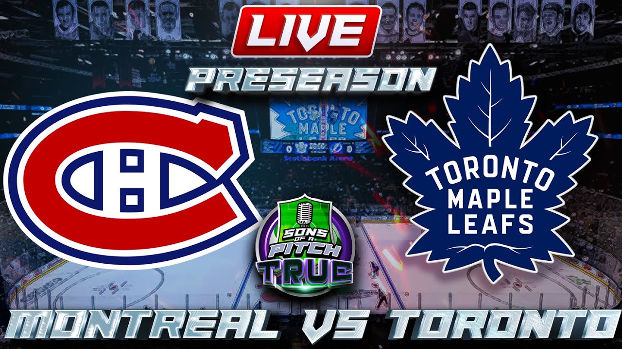 Montreal Canadiens vs Toronto Maple Leafs LIVE Stream Game Audio | NHL LIVE Gamecast & Chat Hangout