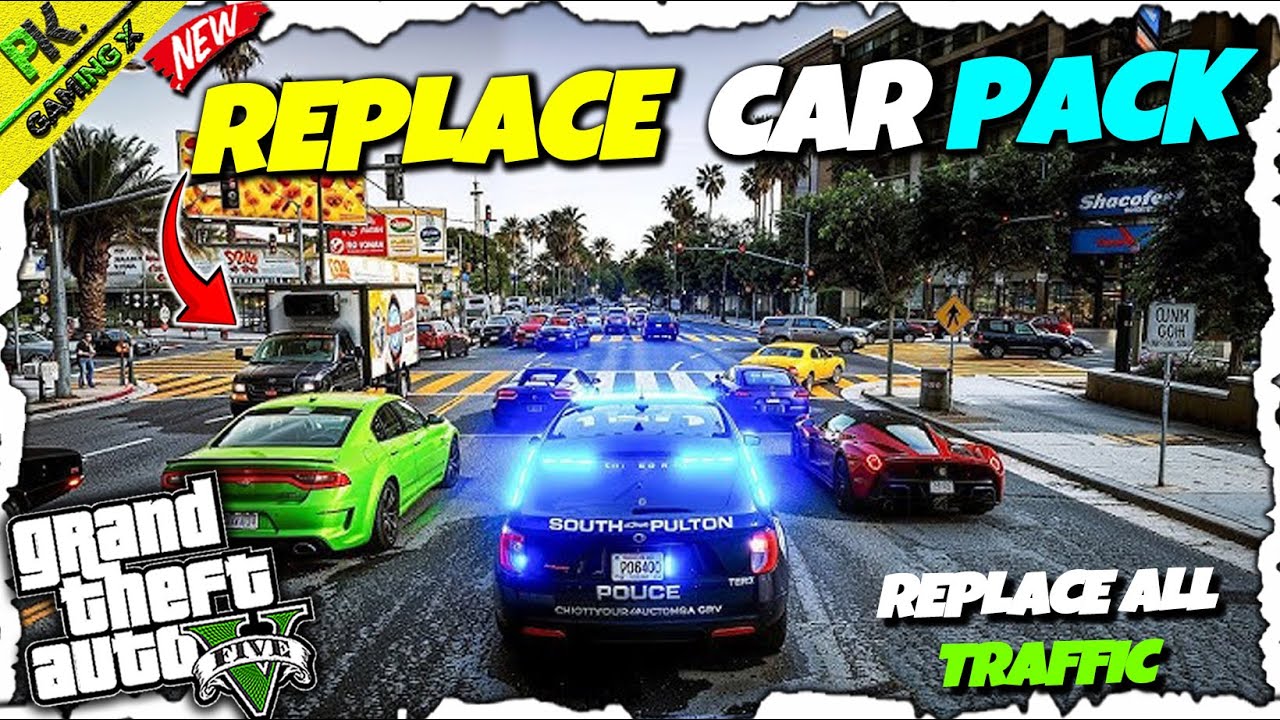 Install the Most Realistic Car Pack in GTA 5!🔥 | Mega Vehicle Pack 2025 &ndash; Replace All Traffic