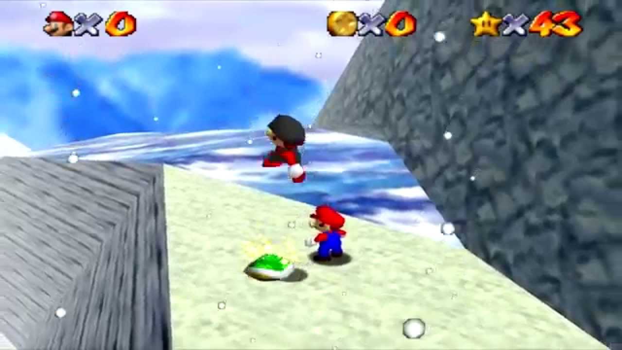 Let's Play Super Mario 64 Star Road (Multijoueur) Partie 11 : La caparace de la mort