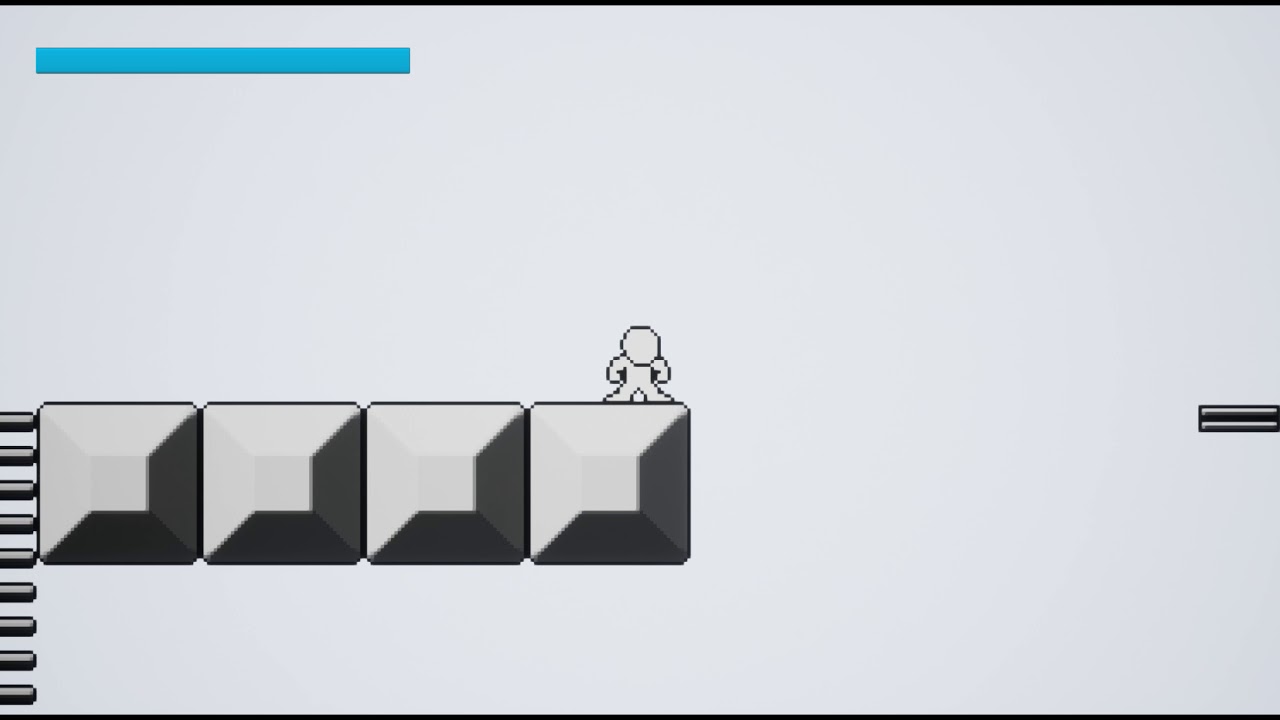 Unreal Engine Paper2D Ladder test