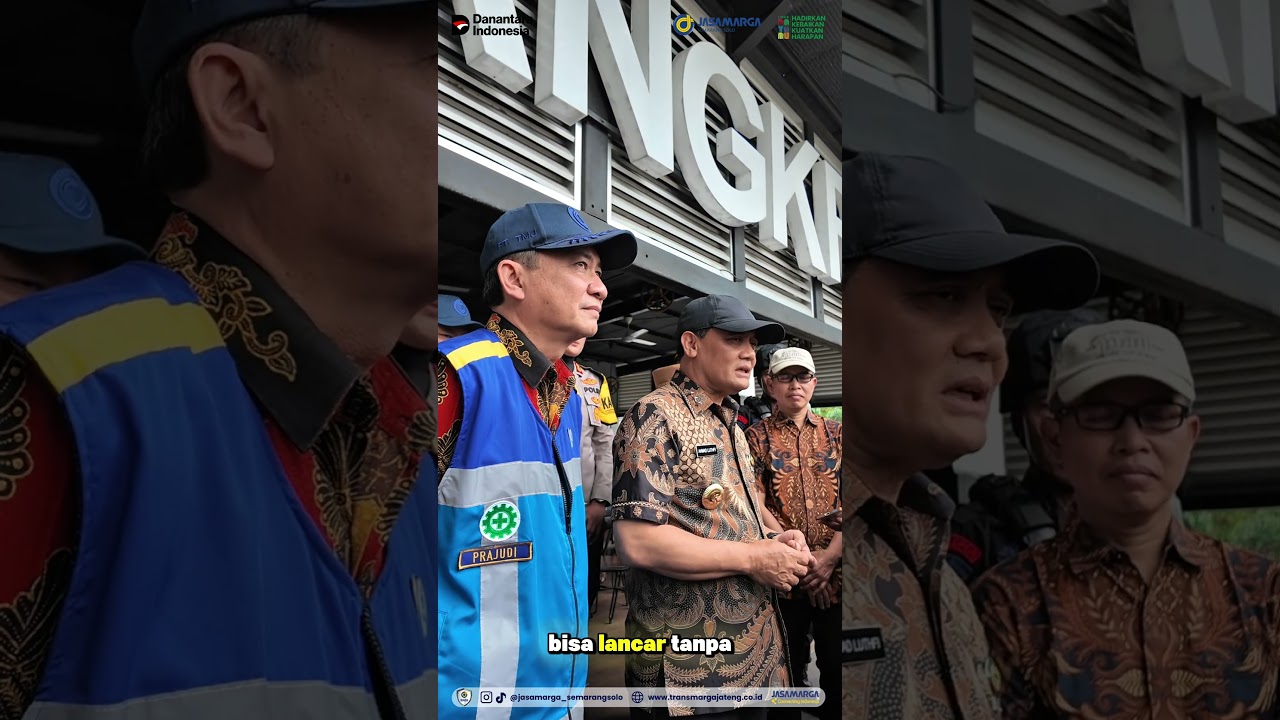 TMJ & Pemprov Jateng Tinjau Kesiapan Tol Semarang–Solo Jelang Nataru 2025/202