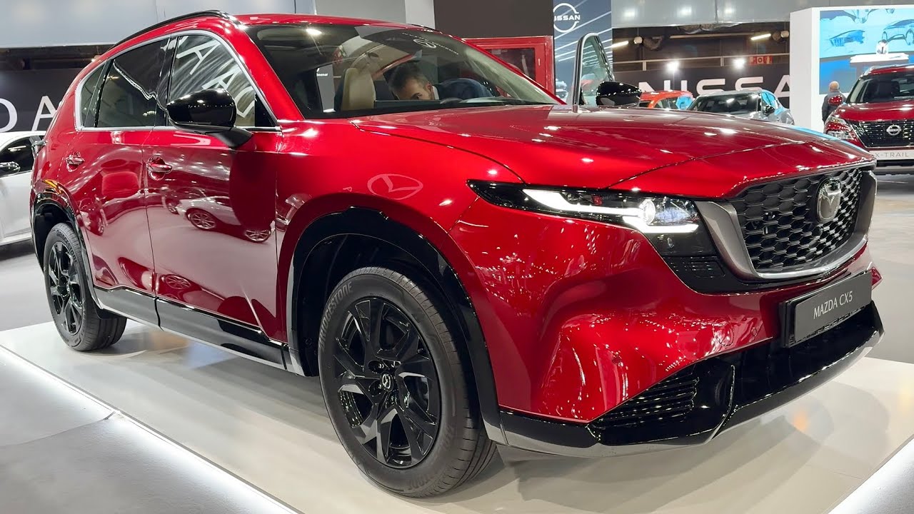 MAZDA CX-5 2026 (European model) - Matrix LED lights, REAL EXHAUST PIPES & design details