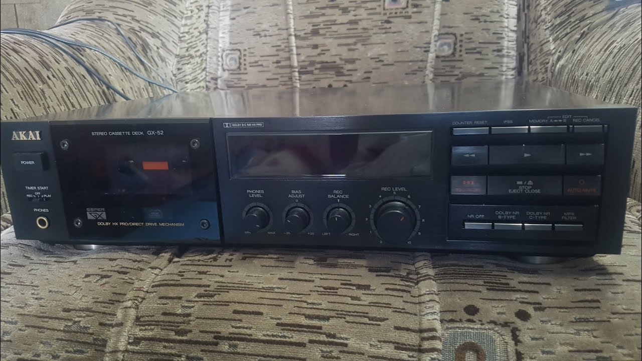 AKAI GX-52 Как правильно писать BIAS