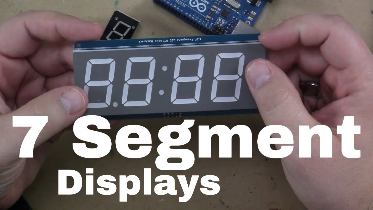 Arduino Prototyping Outputs #73: 7 Segment Displays