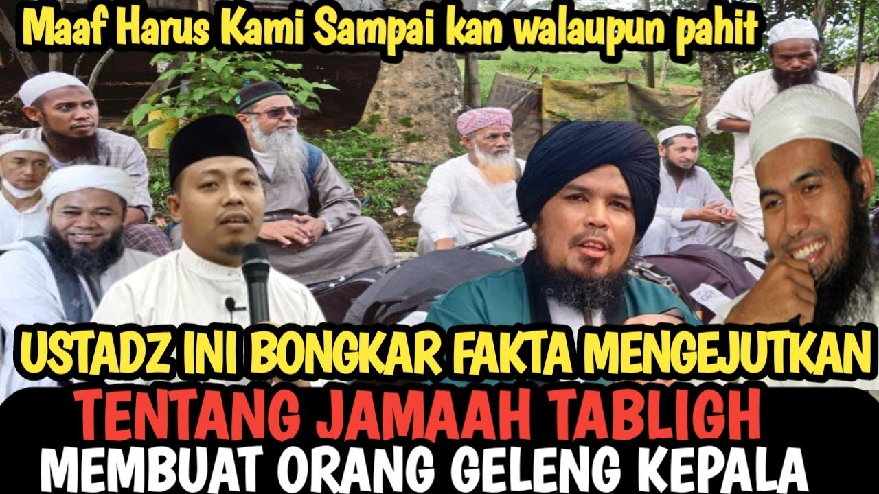 Viral, keberanian Ustadz Ini Membongkar Fakta Jamaah Tabligh Selama ini Di Tutupi Media