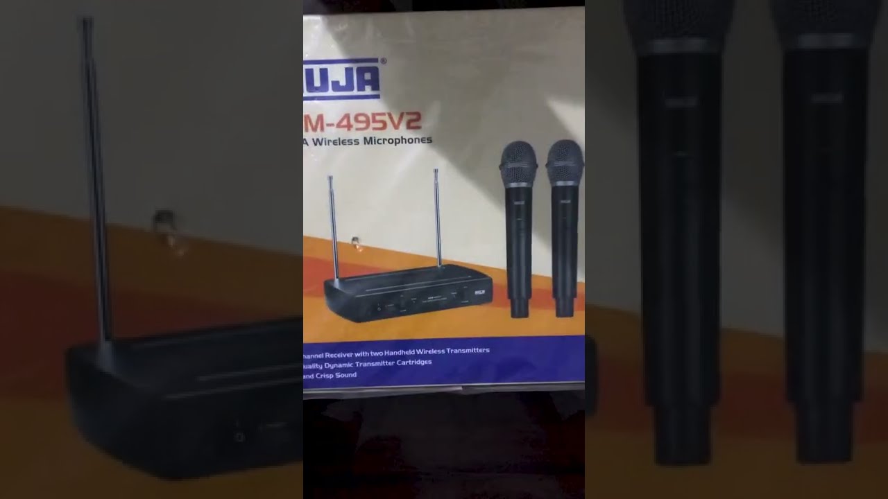 Ahuja | AWM-495V2 | DUAL PA WIRELESS Microphones