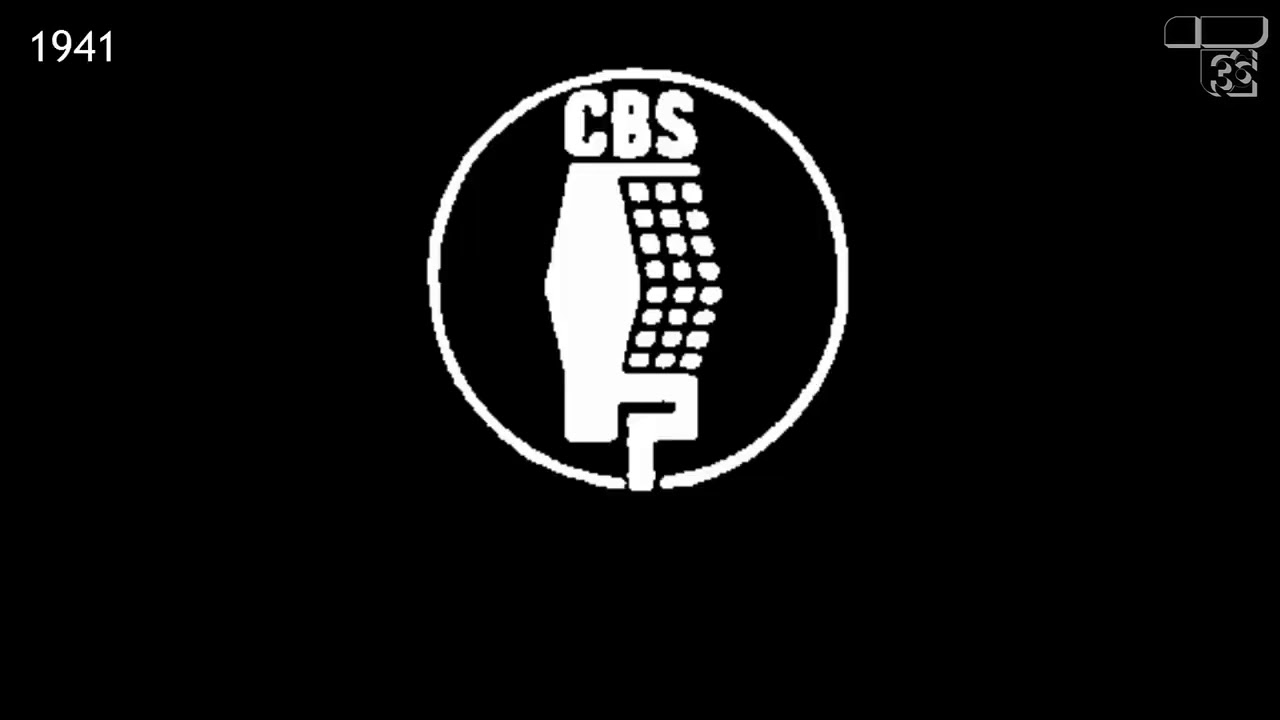 CBS Columbia Broadcasting System logo history 1927-2019 (RP)
