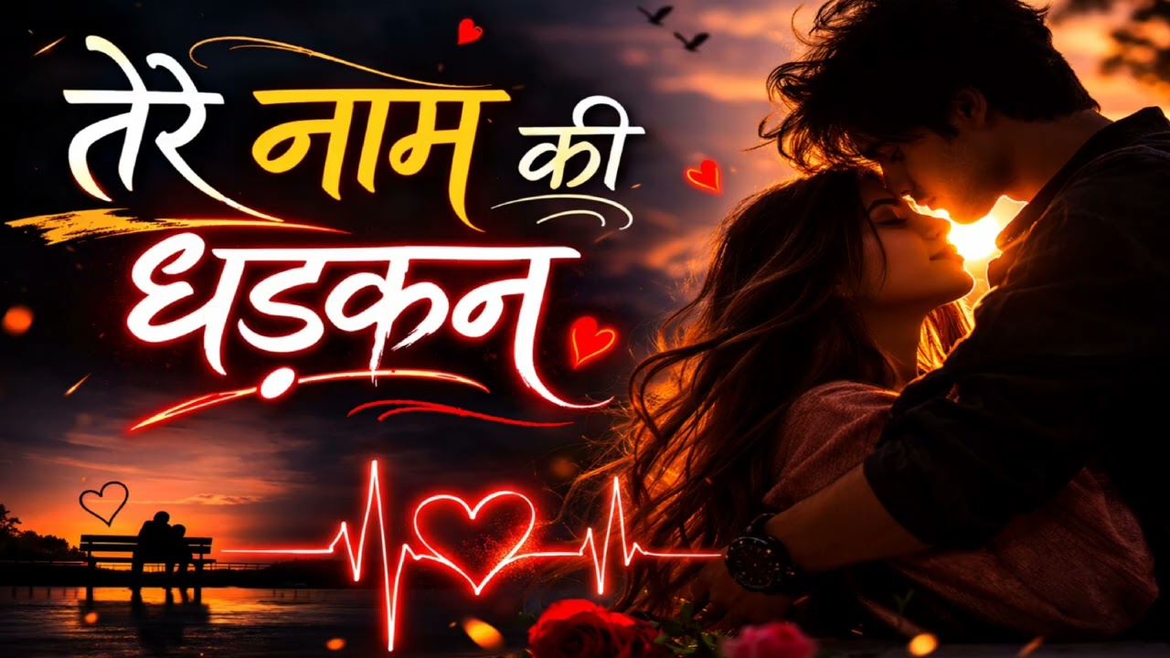तेरे नाम की धड़कन #romanticsongs #love #newsong #song #hindisong 