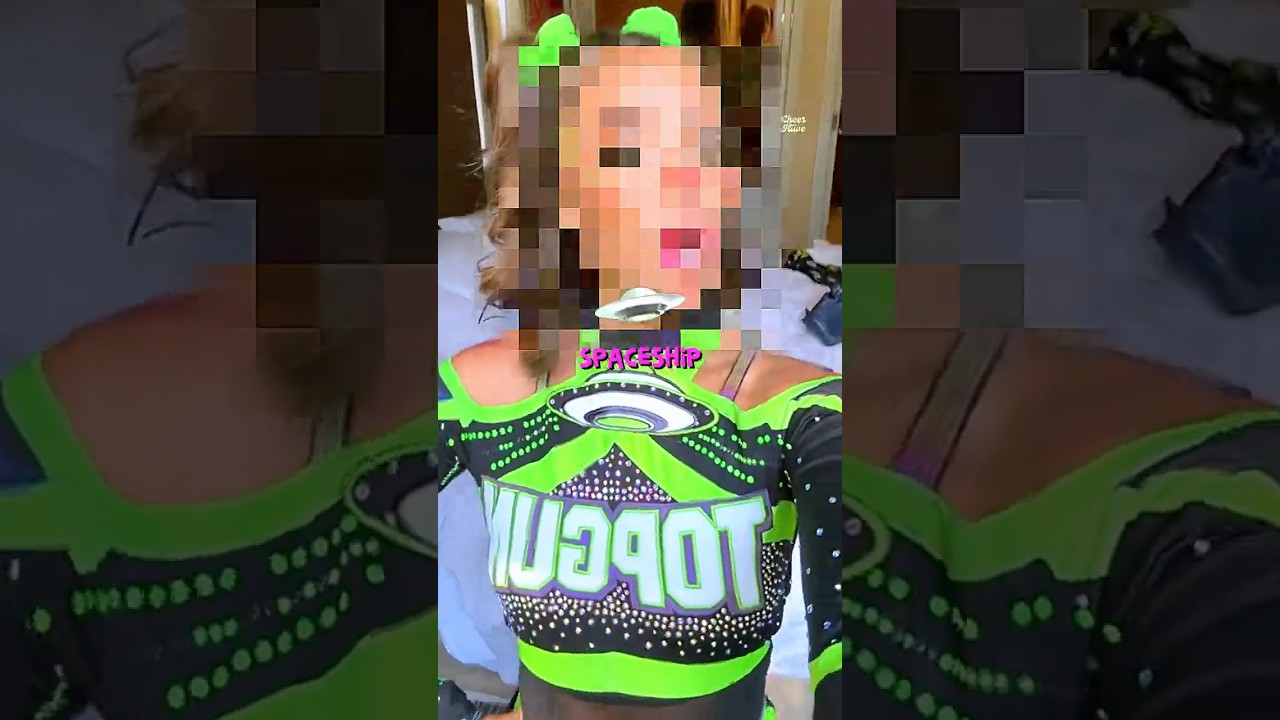 SPACESHIP Cheer Stunt!🛸 #cheer #cheerleader #performancecheer #cheerleading #cheercompetition
