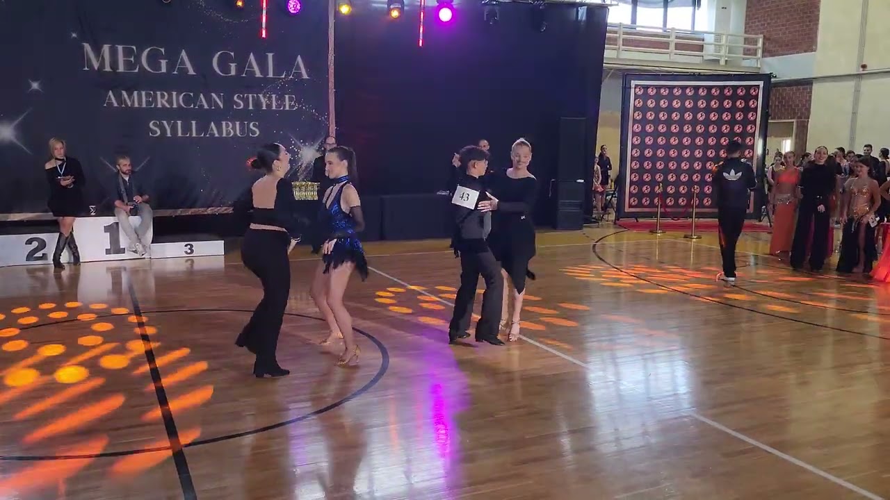 MEGA GALA AMERICAN STYLE SYLLABUS 2025 JUNIOR BACHATA BEGGINERS