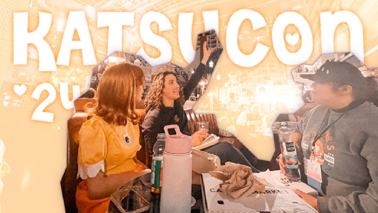 our first foray into madness @ KATSUCON 2024 💥 another con vlog with my best friends 