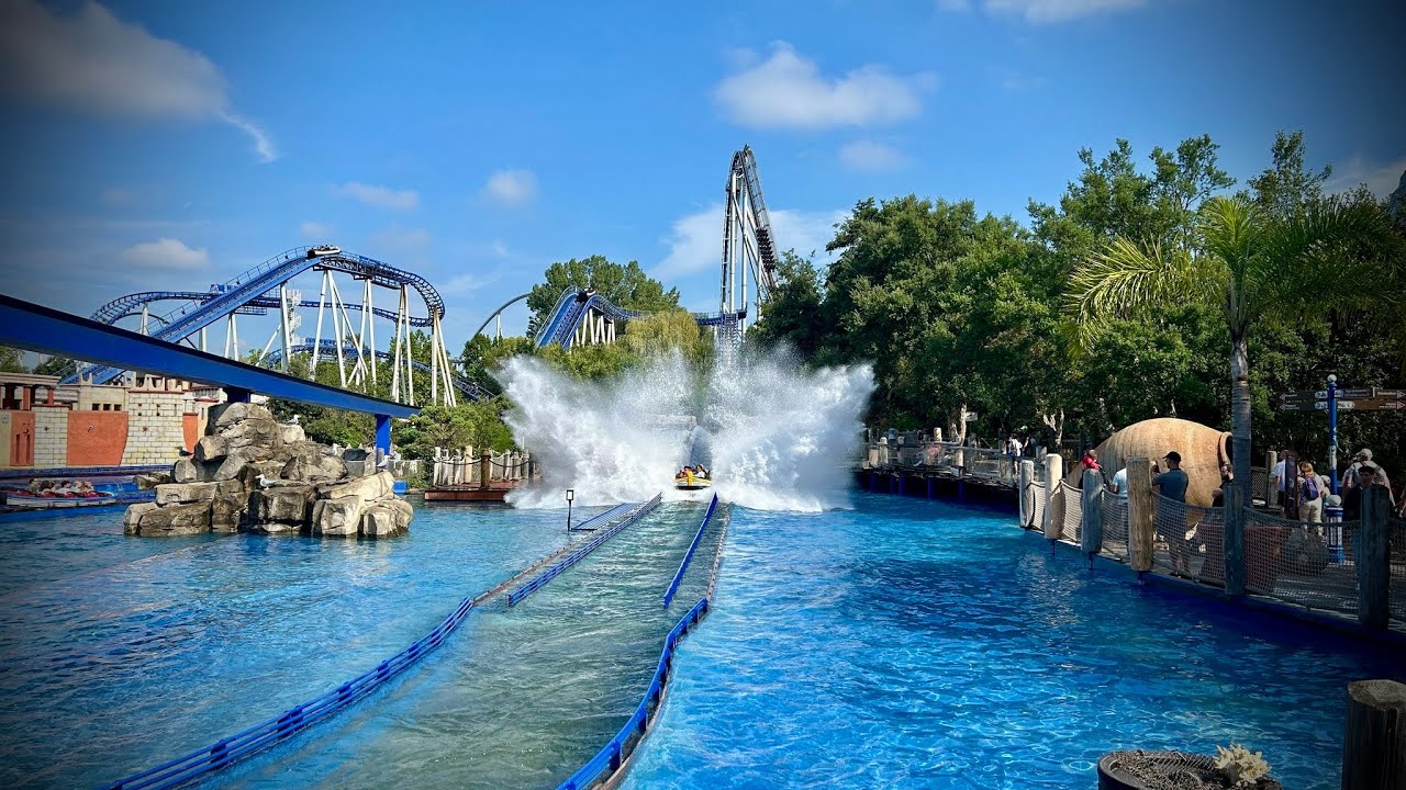 💦 Splash-Action in Griechenland | Poseidon 4K Offride Europa-Park 🎢