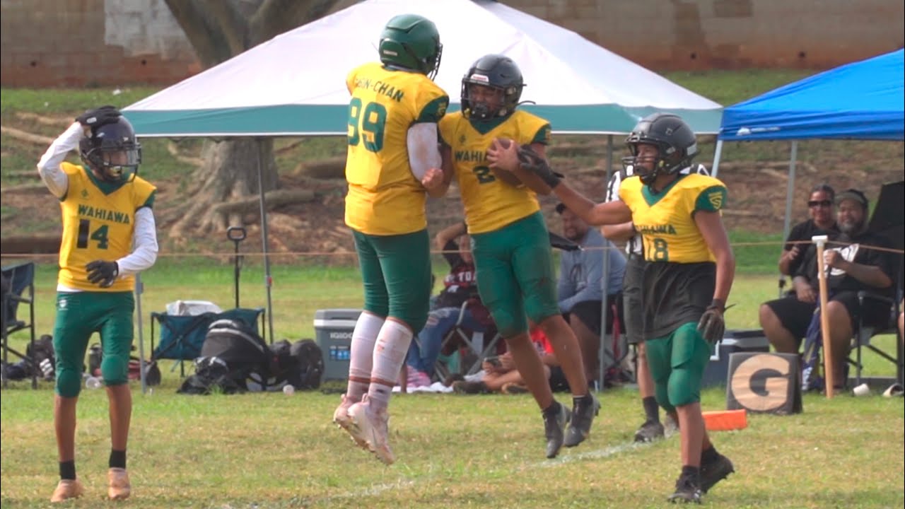 Wahiawa Strong 14U Football Highlights: Semifinals 2022