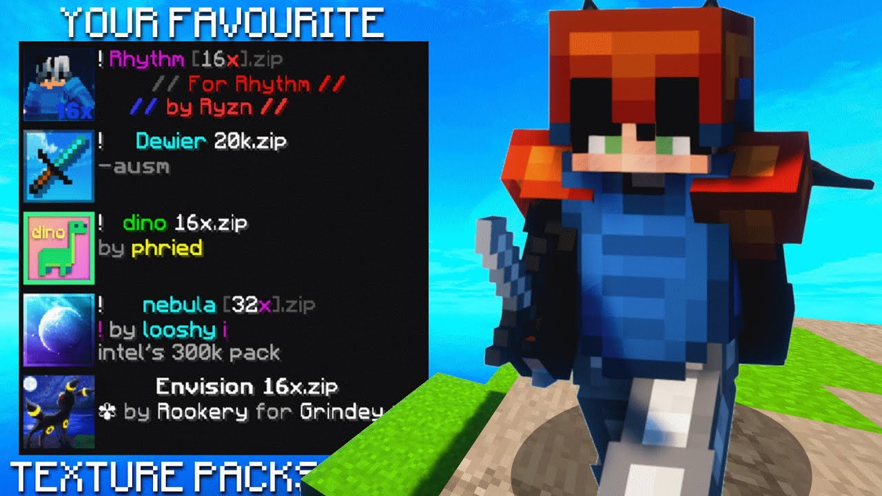 Using YOUR Favourite Bedwars Texture Packs