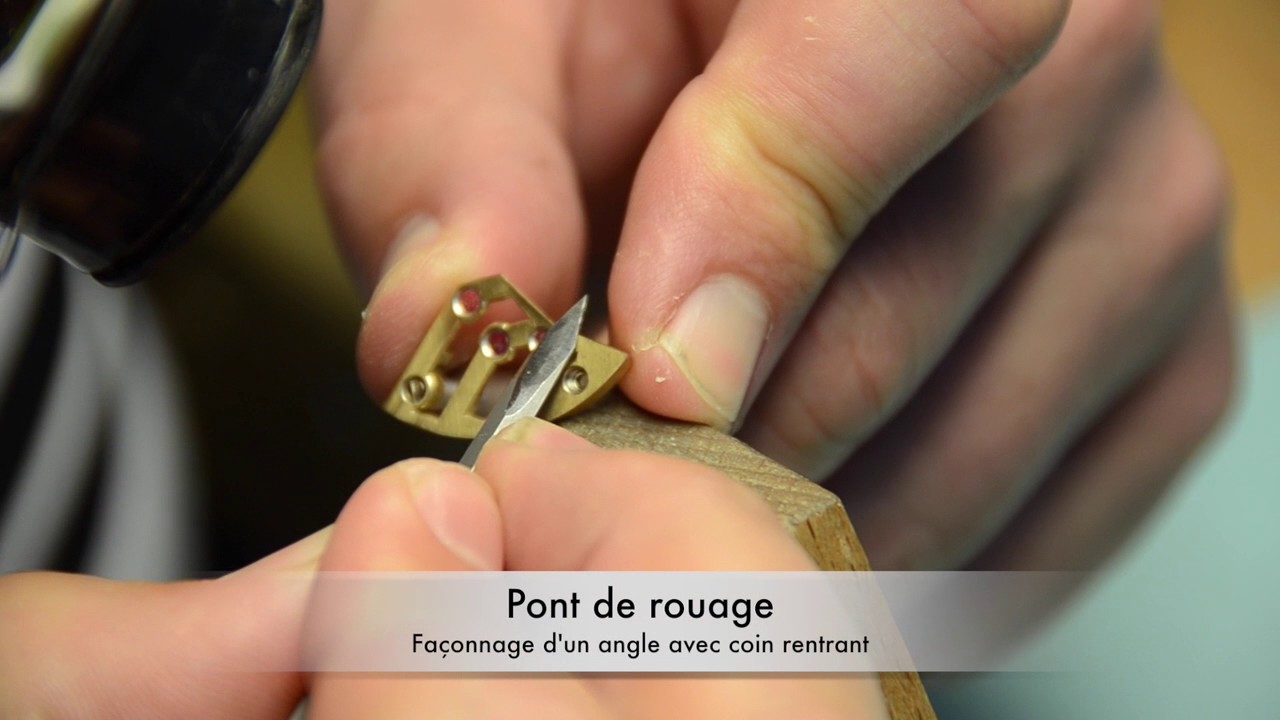 Anglage Main, D&eacute;coration Horlog&egrave;re, Horlogerie Traditionnelle